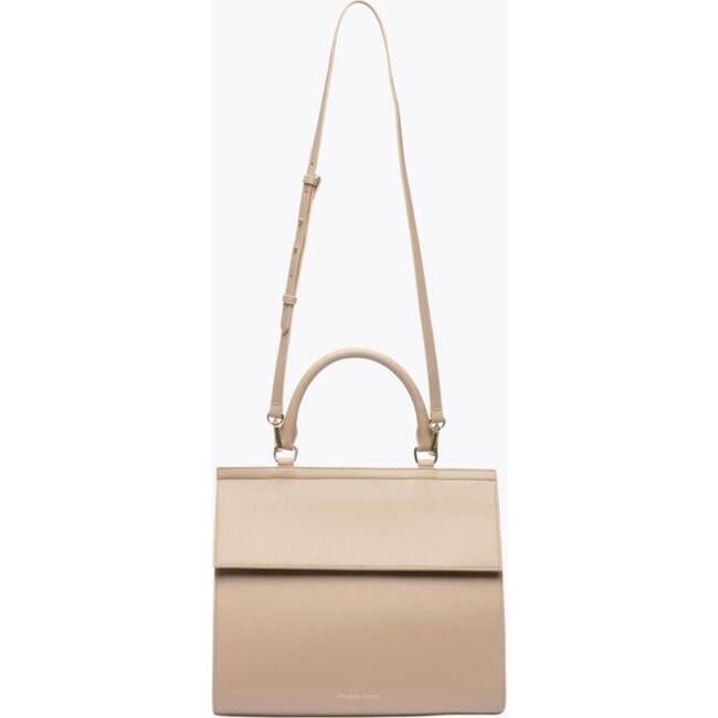 Large, Insulated, Chic Lunchbox, Cream - Lunchbags - 5