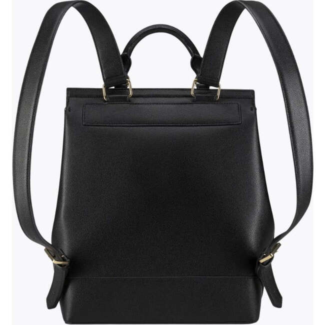 Chic, Stylish Padded Laptop Sleeve Backpack, Black - Backpacks - 3