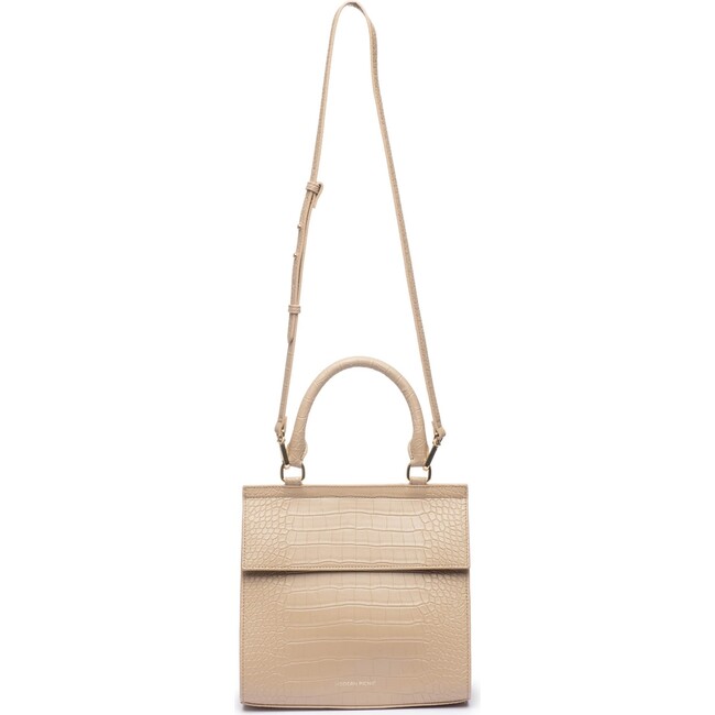 Medium Stylish, Chic Insulated Lunchbox, Cream Croc - Lunchbags - 6