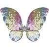 Rainbow Sequins Skirt w/Wings & Wand Size 5/6 - Costumes - 4 - thumbnail