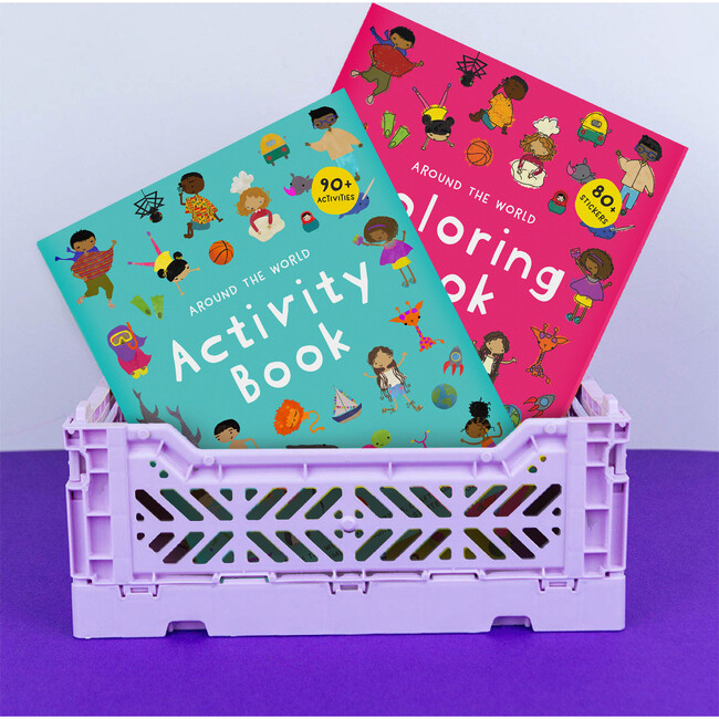 Around the World Coloring Book - Books - 6