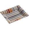 Tray Stripes Rectangular Large In Luxury Box Jenkins 148 8.5" X 6.75" - Accents - 2