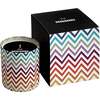 Scented Candle Watamu Zig Zag 220Gr  Diam. 3.3", H 3.5" - Candles - 1 - thumbnail