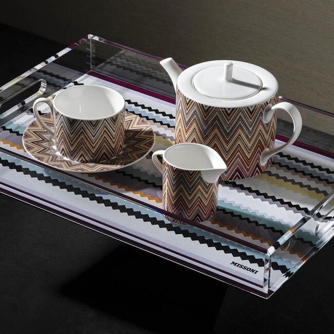 Zig Zag Jarris 148/156 Tea Pot-Coffee Pot - 12 x H 13 Cm