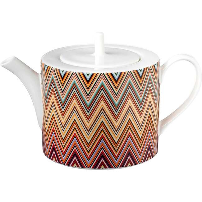 Zig Zag Jarris 148/156 Tea Pot-Coffee Pot - 12 x H 13 Cm - Tableware - 4