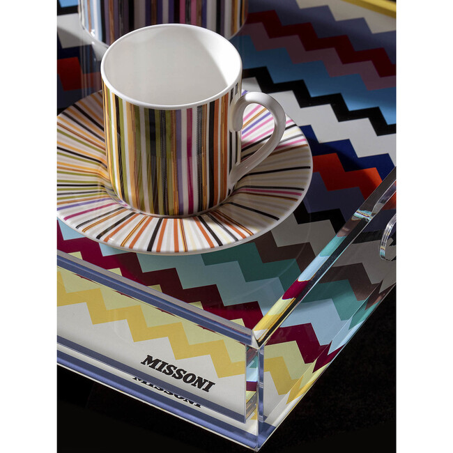 Tray Curt Vassoio Multicolor Medium Tray 9.8 X 13.8 In - Accents - 5