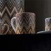 Mug Cup Zig Zag In Luxury Box Jarris 148 Diam. 3", H 3.9", Cap. 12.5 Oz - Tableware - 4