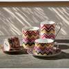 Marrakech Luxury Box Set 6 Pcs. Coffee Cup & Saucer - 6 X H 6,1 Cm Cap. 12 Cl. - S.12 Cm - Tableware - 3