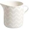 Creamer Zig Zag  White Diam. 3.5", H 3.3" - Tableware - 4