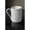 Mug Cup Zig Zag In Luxury Box White Diam. 2.5", H 3.3", Cap. 12.5 Oz - Tableware - 6