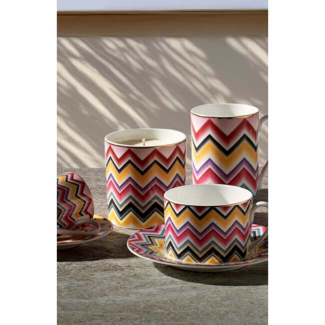 Marrakech Luxury Box Set 6 Pcs. Coffee Cup & Saucer - 6 X H 6,1 Cm Cap. 12 Cl. - S.12 Cm - Tableware - 6