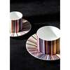 Coffee Cup & Saucer Stripes Set of 2 In Luxury Box Jenkins 156 Diam. 2.3", H 2.5", Cap. 4 Oz, Saucer Diam. 4.75" - Tableware - 7
