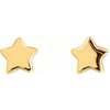Tiny Star Stud Earrings, Gold - Earrings - 1 - thumbnail