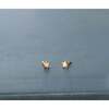 Tiny Star Stud Earrings, Gold - Earrings - 6 - thumbnail