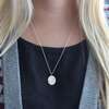 Ray of Sunshine Charm Necklace, Silver - Necklaces - 3 - thumbnail