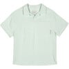 Nicolo Muslin Polo Shirt, Green Lily - Polo Shirts - 1 - thumbnail