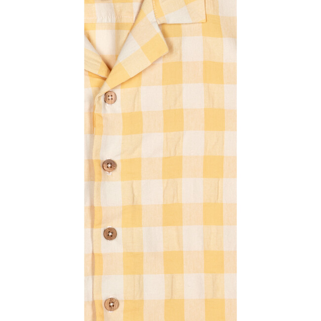 Matteo Vichy Shirt, Yellow