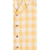 Matteo Vichy Shirt, Yellow - Shirts - 2 - thumbnail