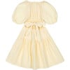Marine Muslin Cut-Out Dress, Vainilla - Dresses - 1 - thumbnail