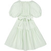 Marine Muslin Cut-Out Dress, Green Lily - Dresses - 1 - thumbnail