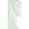 Marine Muslin Cut-Out Dress, Green Lily - Dresses - 3 - thumbnail
