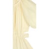 Marine Muslin Cut-Out Dress, Vainilla - Dresses - 3 - thumbnail