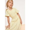 Marine Muslin Cut-Out Dress, Vainilla - Dresses - 4 - thumbnail