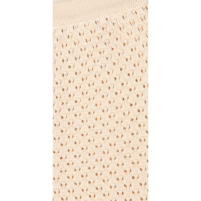 Carola Openwork Short, Beige