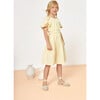 Marine Muslin Cut-Out Dress, Vainilla - Dresses - 5 - thumbnail