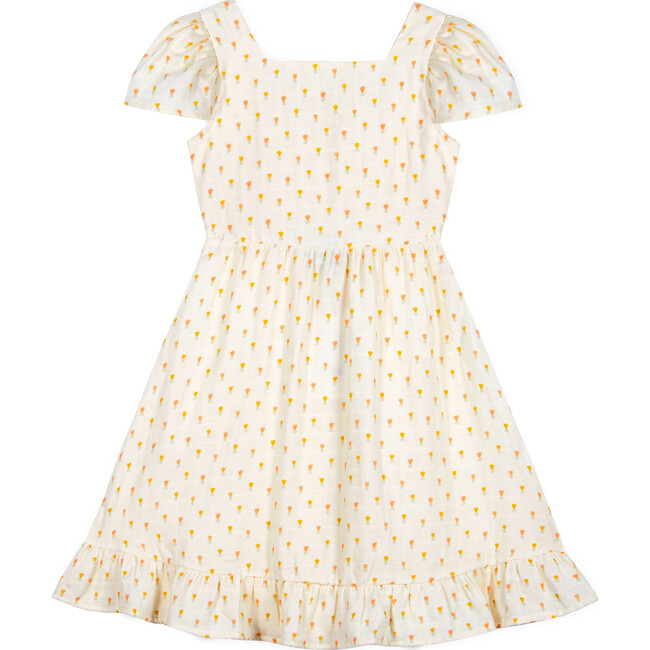 Camille Tulip Gauze Dress, Multicolors - Dresses - 1