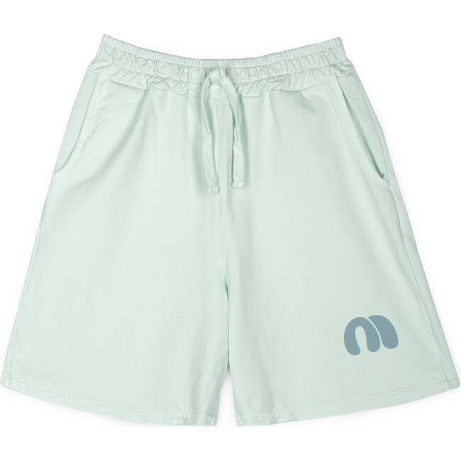 Romeo Organic Jersey Bermuda, Green Lily