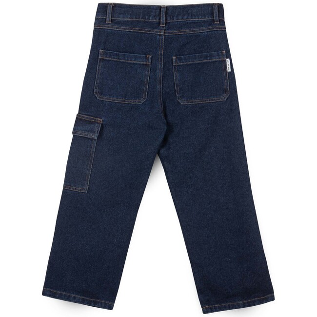Luigi Cargo Jeans, Blue - Jeans - 3