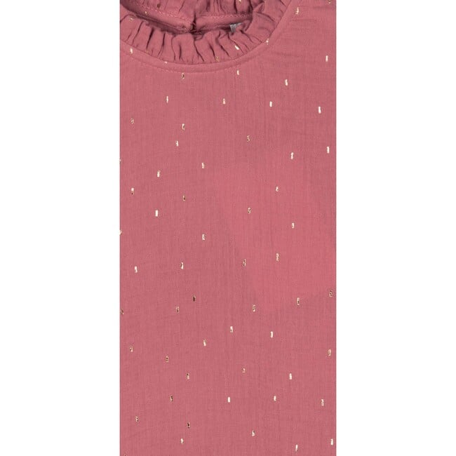 Émilie Muslin Dress, Pink - Dresses - 3