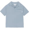 Luca Jersey Polo Shirt, Blue - Polo Shirts - 1 - thumbnail