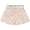 Diana Muslin Short, Cream/Pink - Shorts - 1 - thumbnail