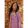 Dakota Openwork Top, Lavender - Shirts - 2 - thumbnail