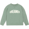 Dreamer Jersey Sweatshirt, Pale Aqua - Sweatshirts - 1 - thumbnail
