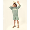 Dreamer Jersey Sweatshirt, Pale Aqua - Sweatshirts - 3 - thumbnail