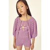 Dakota Openwork Top, Lavender - Shirts - 4 - thumbnail