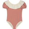 Bella Ruffle Swimsuit Terracota - One Pieces - 1 - thumbnail
