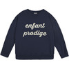 Prodige Felpa Sweatshirt, Dark Blue - Sweatshirts - 1 - thumbnail
