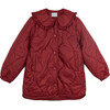 Olivia Collared Coat, Rio Red - Coats - 1 - thumbnail