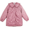 Olivia Collared Coat, Pink Lavender - Coats - 1 - thumbnail