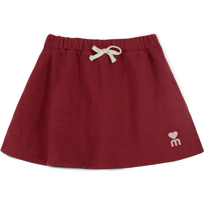 Modena Felpa Skirt, Rio Red