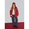 Olivia Collared Coat, Rio Red - Coats - 2