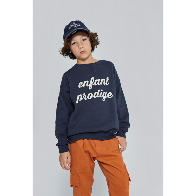 Prodige Felpa Sweatshirt, Dark Blue - Sweatshirts - 3