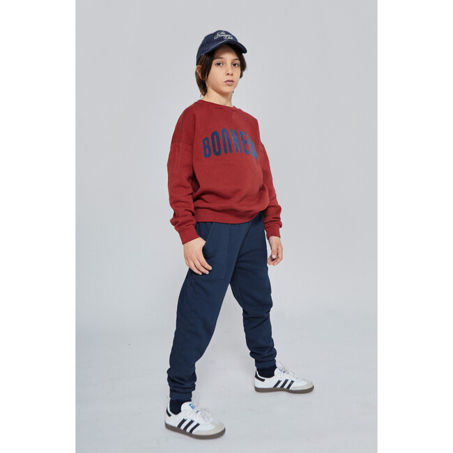 Paul Felpa Jogging, Dark Blue - Pants - 4