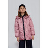 Olivia Collared Coat, Pink Lavender - Coats - 3