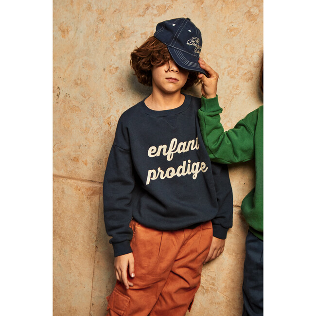 Prodige Felpa Sweatshirt, Dark Blue - Sweatshirts - 4