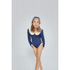 Paola Swimsuit, Blue - One Pieces - 4 - thumbnail